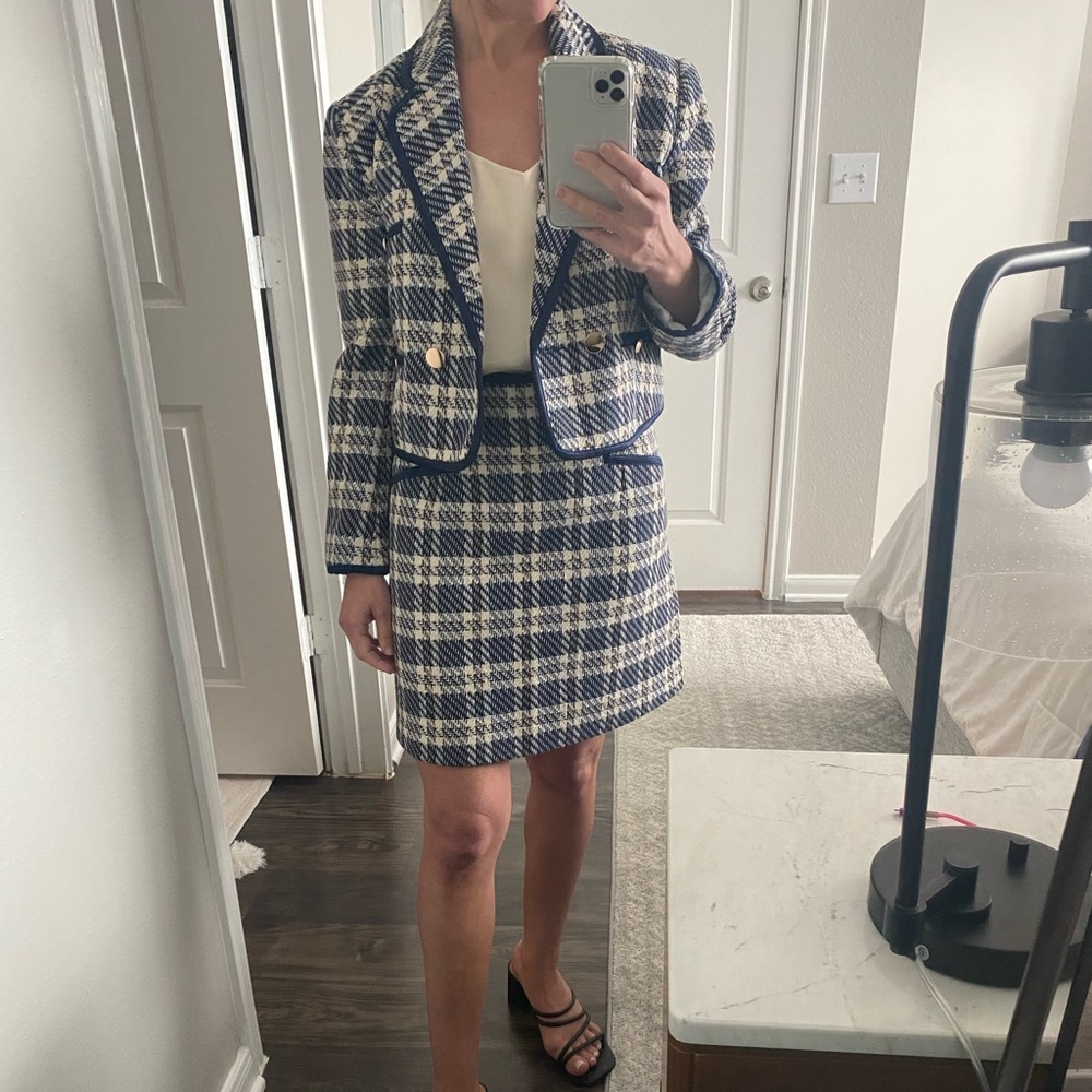 Sandro Blazer and Skirt